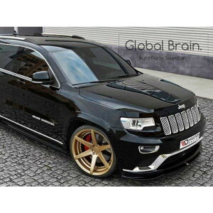 ジープ グランドチェロキー サミット WK2 フロント リップ スポイラー/ Jeep スプリッター ディフューザー エアロ パーツ カスタム チューン