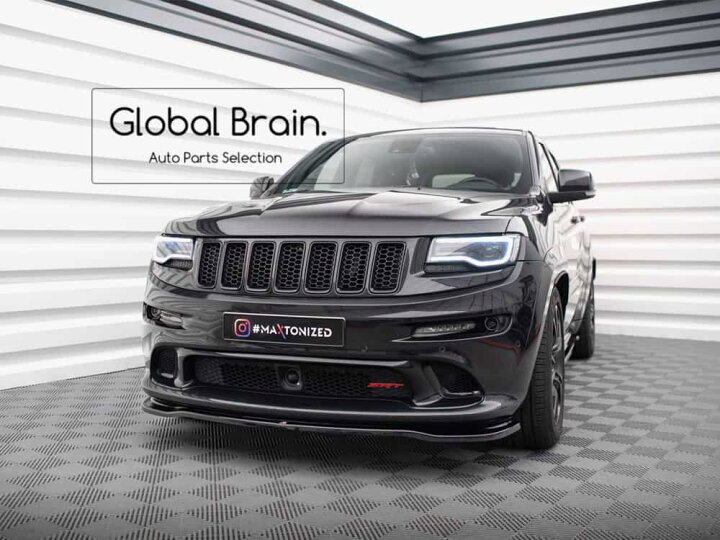 楽天市場】ジープ グランドチェロキー SRT WK2 中期 フロント リップ 