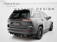 2022- グランドチェロキー リミテッド リア ディフューザー スポイラー/ Jeep スプリッター ディフューザ…