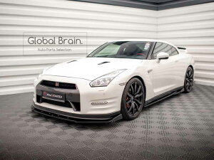 2011-2016 ���Y GT-R R35 ���� �t�����g ���b�v �X�|�C���[+�E�B���O���b�g/ NISSAN �X�v���b�^�[ �f�B�t���[�U�[ �G�A�� �p�[�c �J�X�^�� �`���[��