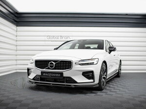 ボルボ S60 V60 B5 Rデザイン フロント リップ スポイラー Ver.1/ Volvo スプリッター ディフューザー エアロ パーツ カスタム チューン