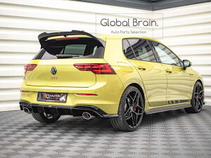 フォルクスワーゲン ゴルフ 8 GTI クラブスポーツ リア ディフューザー スポイラー/ VolksWagen スプリッター ディフューザー エアロ パーツ カスタム チューン