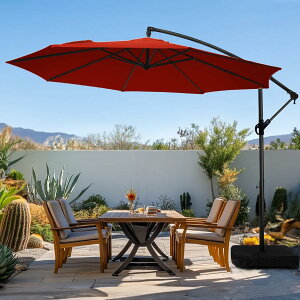 SUNNY GUARD �K�[�f���p���\�� ��^ 300cm ���b�h(210cm/230cm/270cm/���~����)�p���\�� ���ɋ��� �n���M���O�p���\�� UV�J�b�g ���� �p�x���� �x�����_ ���O�E��E�o���R�j�[�E�E�b�h�f�b�L�E�J�t...