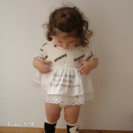 【フリルレースペチコート】スカート 女の子 子供服 こども服 キッズ インナー ペチコート レース レイヤード セモン セモンアパートメント semon 海外子供服 海外 ベビースカート キッズスカート レイヤードコーデ ベビー ベビー小物 キッズ小物 ベビーアクセサリー