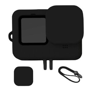 �������� GoPro�p�V���R���J�o�[ �����Y�J�o�[ �n���h�X�g���b�v 3�_�Z�b�g Hero13 Hero12 Hero 11 hero10 hero9 Black �\�t�g�P�[�X �h�� �h�o ���h�~ ����h�~