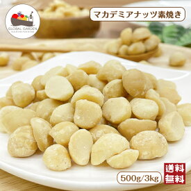 素焼き マカデミアナッツ 500g / 3kg 無塩 無油 保存料無添加 ナッツ マカダミアナッツ 大容量 チャック付き保存袋 メール便 宅配便 送料無料 おつまみ ポイント消化