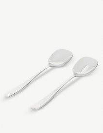 ALESSI ステンレススチール サラダ 二個セット Stainless-steel salad set of two