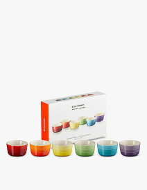 LE CREUSET ストーンウェアのミニラメキン6個セット Stoneware mini ramekins set of six