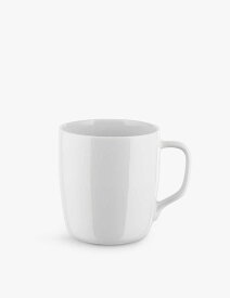 ALESSI イツモ スクエアハンドル 磁器マグカップ 4個セット 8.9cm Itsumo square-handle porcelain mugs set of four 8.9cm WHITE