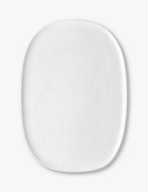 ALESSI イツモ オーバル 磁器 サービングプレート 25cm Itsumo oval porcelain serving plate 25cm WHITE