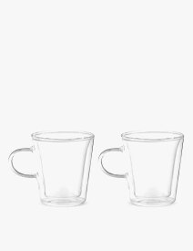 BODUM 二重壁グラス2個セット Canteen set of two double-walled glasses