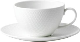 WEDGWOOD ジオ ファイン ボーンチャイナ ティーカップ アンド ソーサー Gio fine bone china tea cup and saucer