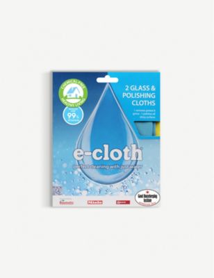 E-CLOTH グラス 日本全国 送料無料 アンド ポリッシング クロス and 倉 Polishing cloths Glass 2枚セット