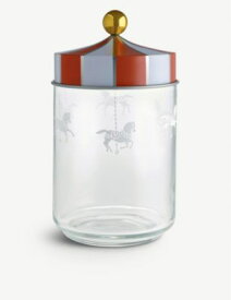 ALESSI サーカス グラス ジャー 19cm Circus glass jar 1L MW30/100
