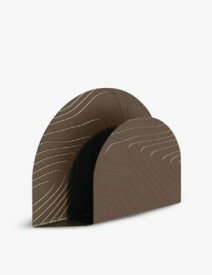 ALESSI ビニール リリーフ レジンコート ステンレススチール エンベロープホルダー Veneer relief resin-coated stainless steel envelope holder #BROWN