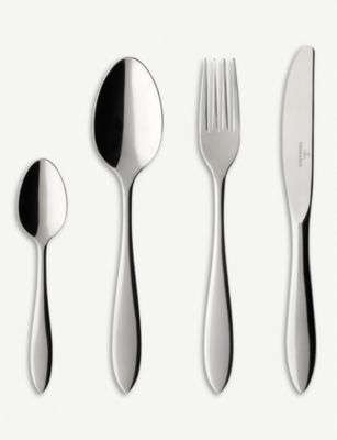 VILLEROY & BOCH アーサー 24ピース ステンレススチール カトラリーセット Arthur 24-piece stainless  steel cutlery set | Global Homes