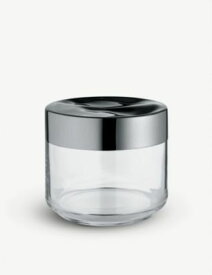 ALESSI ジュリエッタ グラス アンド ステンレススチール ジャー 9.3cm Julieta glass and stainless steel jar 9.3cm