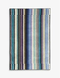 MISSONI HOME ギアコモ ジオメトリックパターン コットン タオル 2枚セット Giacomo geometric-pattern cotton towels set of two #MULTI-COLOURED