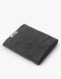 TEKLA ロゴエンブロイド オーガニックコットン バスタオル 70cm x40cm Logo-embossed organic-cotton bath towel 70cm x 40cm #GREY