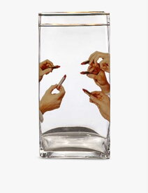 SELETTI セレッティウェアーズトイレットペーパー リップスティック グラス ベース 30cm Seletti wears TOILETPAPER Lipstick glass vase 30cm