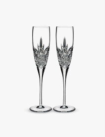 WATERFORD トゥルー ラブ クリスタルグラス シャンパン フルート 2個セット True Love crystal-glass champagne flutes set of two