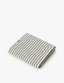 TEKLA ロゴエンボス オーガニックコットン ハンド タオル 80cm x 50cm Logo-embossed organic-cotton hand towel 80cm x 50cm #GREEN