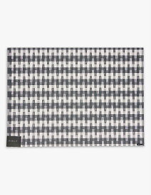CHILEWICH タキシード グラフィックプリント ウォーブン プレイスマット 36cm x 48cm Tuxedo graphic-print woven placemat 36cm x 48cm