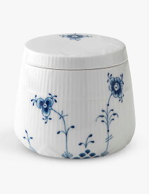 ROYAL COPENHAGEN ブルー エレメント ポーセレイン リブ ボウル 9cm Blue Essentials porcelain lidded bowl 9cm