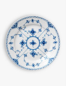 ROYAL COPENHAGEN ブルー フルート ハーフ レース ポーセレイン プレート 19cm Blue Fluted Half Lace porcelain plate 19cm