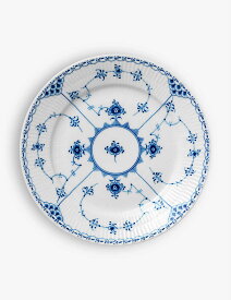 ROYAL COPENHAGEN ブルー フルート ハーフ レース ポーセレイン プレート 22cm Blue Fluted Half Lace porcelain plate 22cm