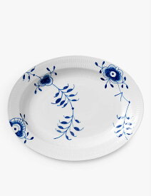 ROYAL COPENHAGEN ブルー フルート メガ ポーセレイン オーバル ディッシュ 36cm Blue Fluted Mega porcelain oval dish 36cm