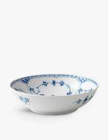 ROYAL COPENHAGEN ブルー フルート レース ポーセレイン ボウル 21cm Blue Fluted Lace porcelain bowl 21cm