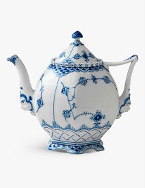 ROYAL COPENHAGEN ブルー フルート フル レース ポーセレイン ティーポット 1L Blue Fluted Full Lace porcelain teapot 1L