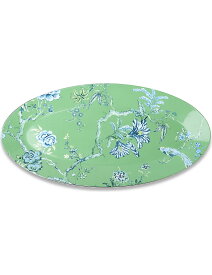 JASPER CONRAN @ WEDGWOOD チノイシリー オーバル プラッター グリーン 45cm Chinoiserie oval platter green 45cm #GREEN
