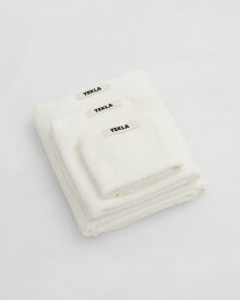 Tekla 100% Organic Cotton Guest Towel 100％オーガニックコットン ゲストタオル 1枚入り 【白】