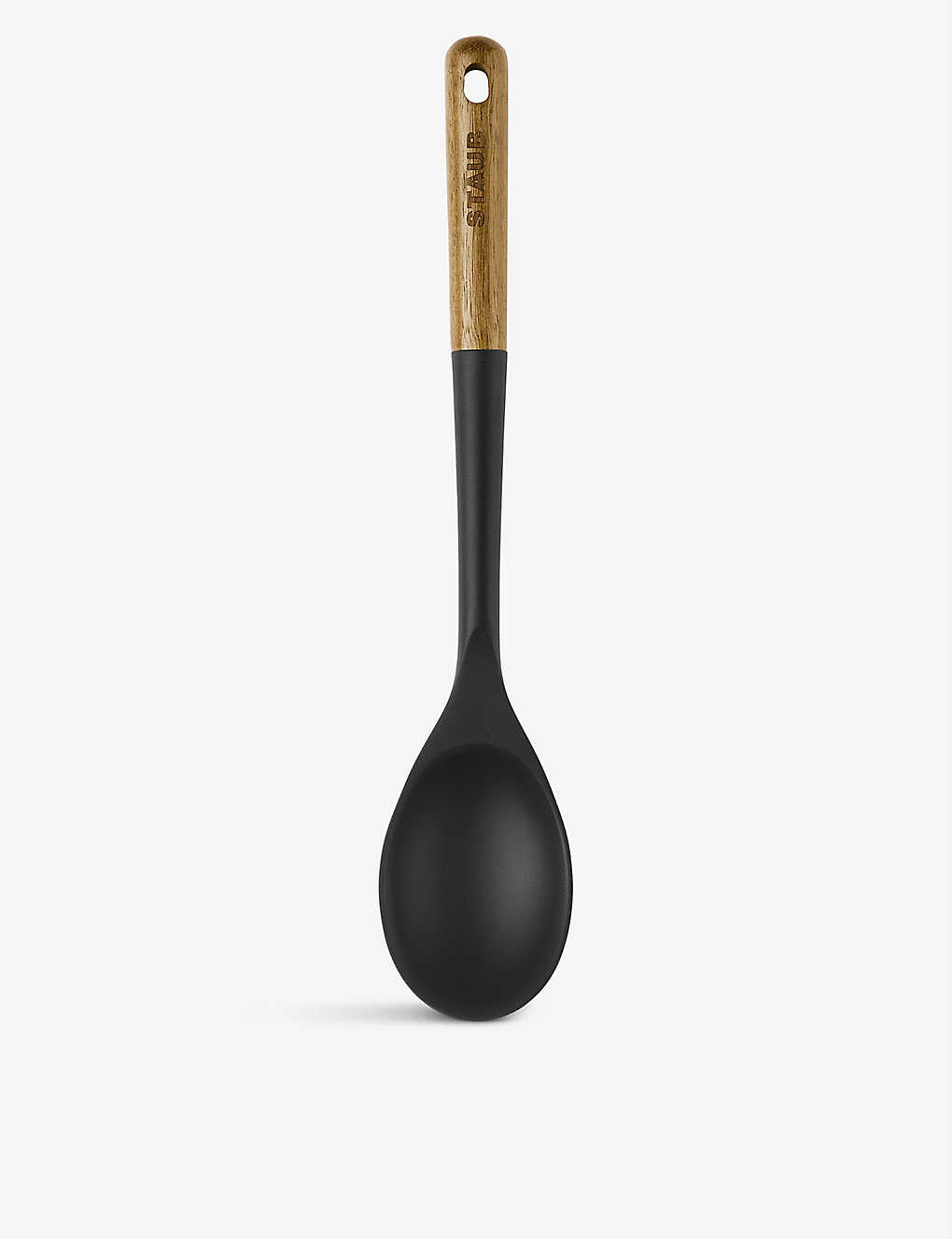 大特価放出！STAUB ブランデッド シリコンウッド silicone サービングスプーン and 31cm wood Branded serving  spoon 31cm 箸・カトラリー
