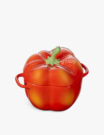 STAUB ペッパー 鋳鉄&エナメル ココット 11cm Pepper cast-iron and enamel cocotte 11cm ORANGE RED