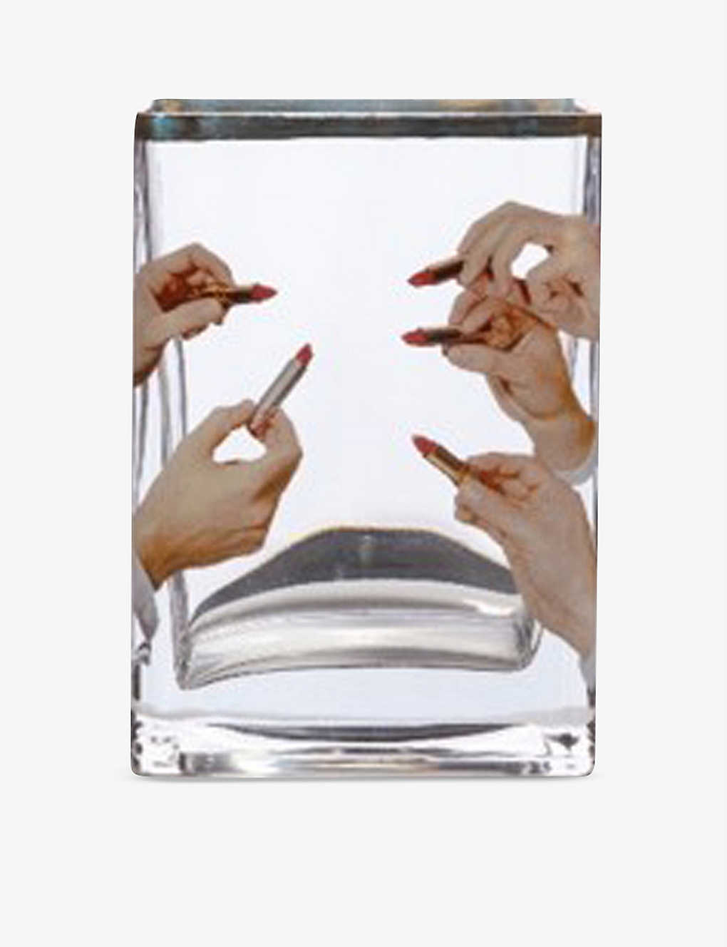 SELETTI セレッティウェアズトイレットペーパーリップスティックス ガラス花瓶 14cm Seletti wears TOILETPAPER Lipsticks glass vase 14cm