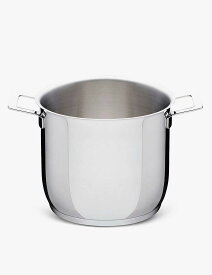 ALESSI ポッツ&パンズ スチールストックポット Pots&Pans stainless steel stockpot SILVER