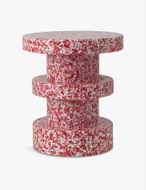 NORMANN ビット まだら 再生プラスチックスツール 42cm Bit mottled recycled-plastic stool 42cm