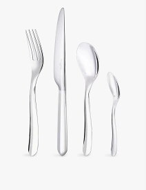 CHRISTOFLE インフィニ 銀メッキ スチールカトラリー 24個セット Infini silver-plated steel cutlery 24-piece set