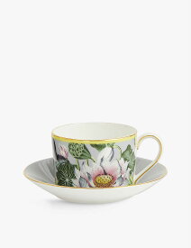 WEDGWOOD ウォーターリリー ファイン ボーンチャイナ ティーカップ&ソーサー Waterlily fine bone china teacup and saucer