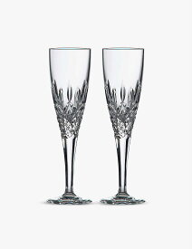 ROYAL DOULTON ハイクレア クリスタルグラス シャンパンフルート 4個セット Highclere crystal-glass champagne flutes set of four