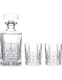 WATERFORD マーキスブレイディー クリスタルタンブラー&デキャンタセット Marquis Brady crystalline tumblers and decanter set