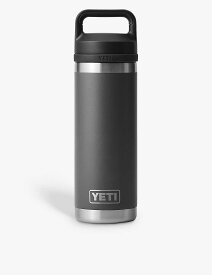 YETI ランブラー 18オンス ブランドプリント ステンレススチールボトル 532ml Rambler 18oz brand-print stainless-steel bottle 532ml CHARCOAL