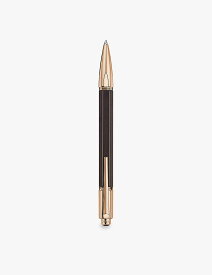 CARAN DACHE ヴァリウス ローズゴールドプレート メタル&エボニー ボールペン Varius rose gold-plated metal and ebony ballpoint pen BLACK/ROSE GOLD