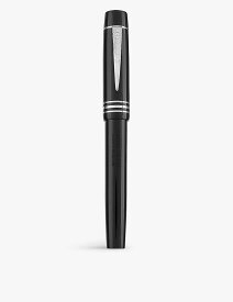 ONOTO ロイヤーズ ハイデンシティー アクリル&スターリングシルバー ファウンテンペン 万年筆 Lawyer's high-density acrylic and sterling-silver fountain pen SILVER
