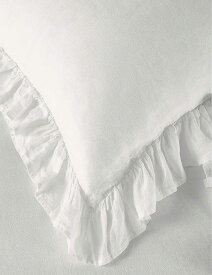 THE WHITE COMPANY カラ リネンブレンド キング デューベイカバー Kara linen-blend king duvet cover WHITE