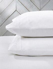 THE WHITE COMPANY アデリン コットン ピローケース 50×75cm Adeline cotton pillowcase 50xm x 75cm WHITE