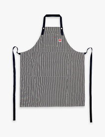 CARHARTT WIP テレル ストライプ コットンキャンバス エプロン Terrell striped cotton-canvas apron Dark Navy Wax